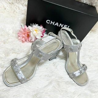 CHANEL(サンダル ・ シルバー/銀色系)のフリマアイテム一覧 CHANEL(サンダル ・ シルバー/銀色系)のフリマアイテム一覧
