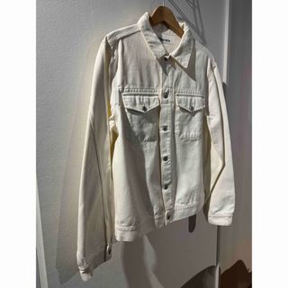 新品！TRÈS BIEN JEAN JACKET SNOW WHITE(Gジャン/デニムジャケット)
