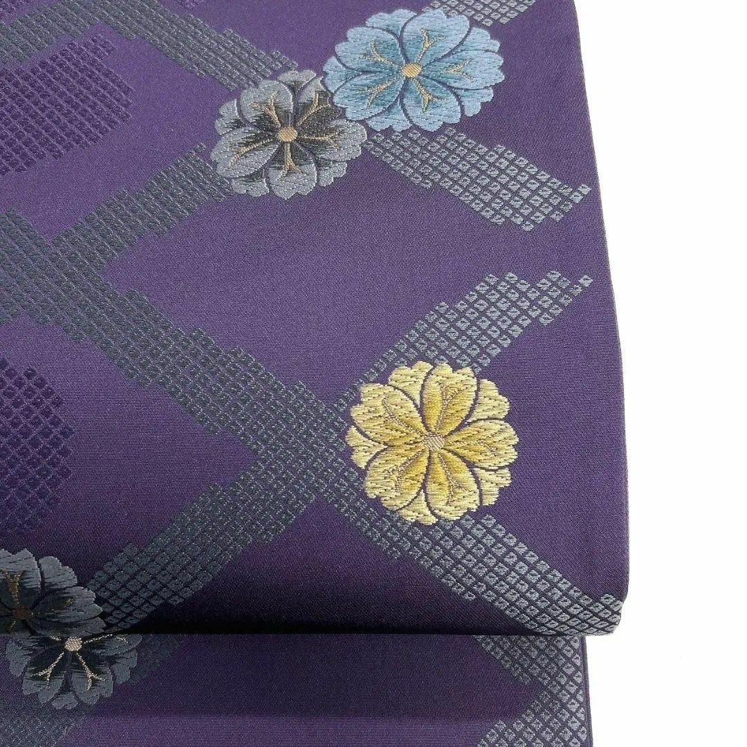 未着用 唐織 鹿の子 花模様 袋帯 着物 121a p 未着用 唐織 鹿の子 花模様 袋帯 着物 121a p