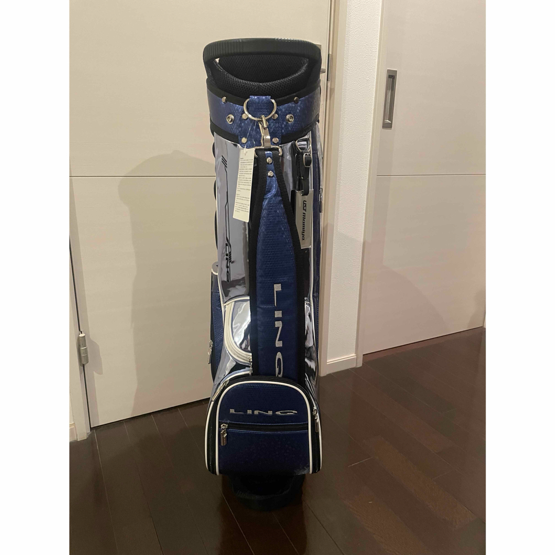 USTMamiya - USTマミヤ スタンド式キャディバッグ ブルーの通販 USTMamiya - USTマミヤ スタンド式キャディバッグ ブルーの通販