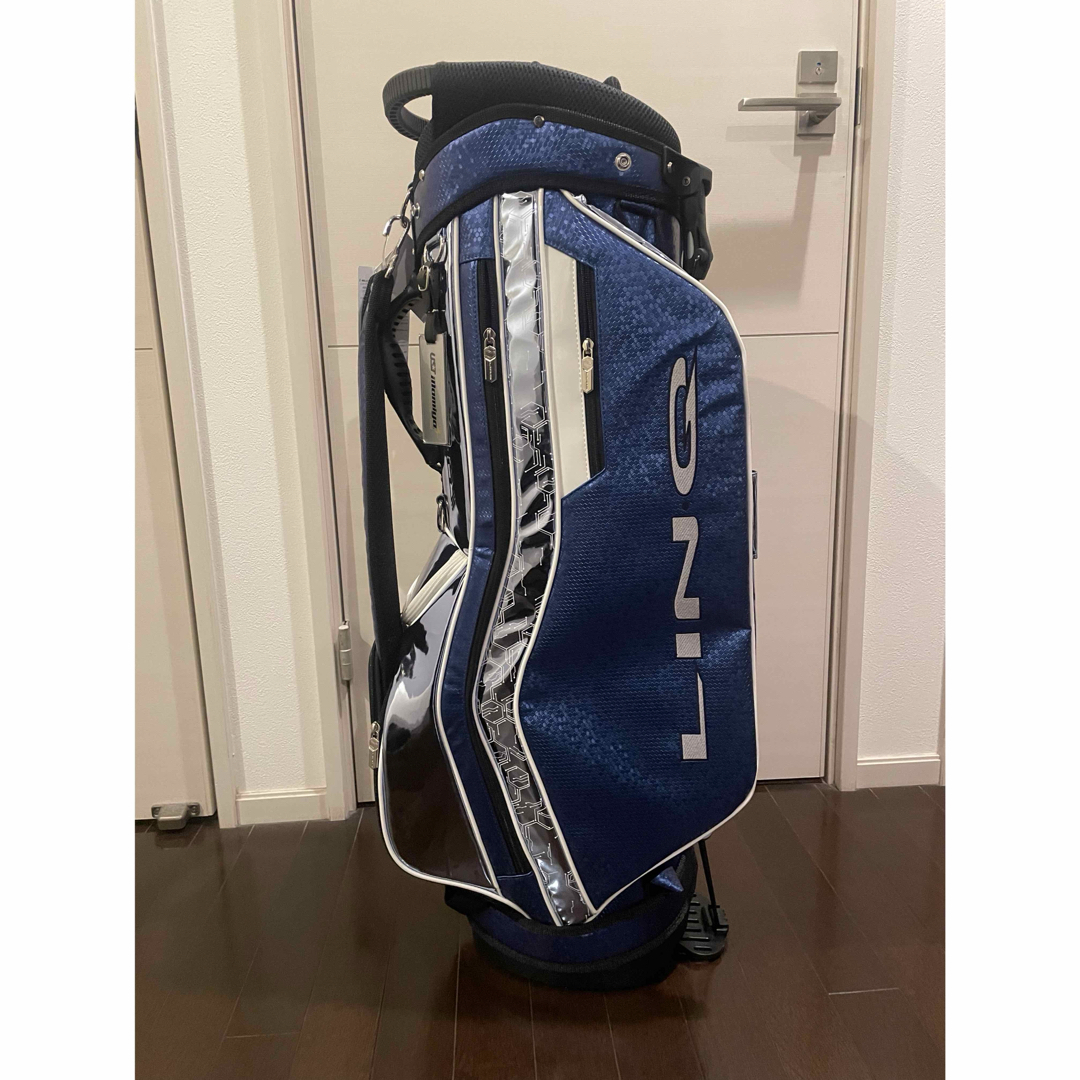USTMamiya - USTマミヤ スタンド式キャディバッグ ブルーの通販 USTMamiya - USTマミヤ スタンド式キャディバッグ ブルーの通販