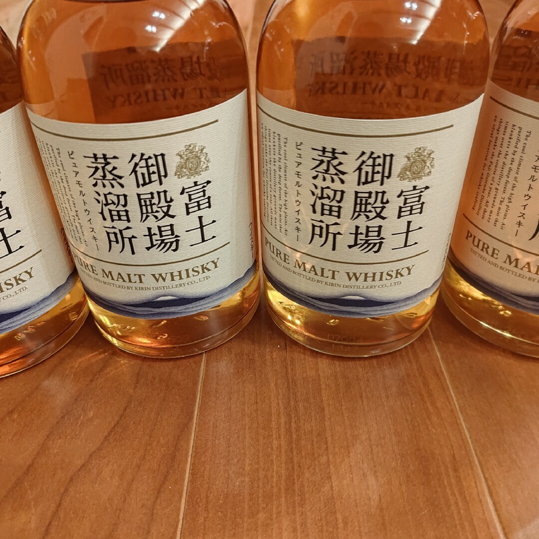 2024高い素材  4本セット】 キリン 富士御殿場蒸留所 ピュアモルト ウイスキー 限定 ウイスキー
