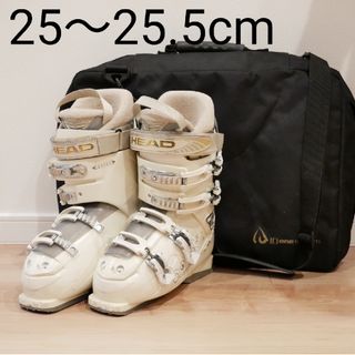 HEAD ジュニア用 スキーブーツ 望外 イエロー 24.0-24.5 HEAD ジュニア用 スキーブーツ 望外 イエロー 24.0-24.5