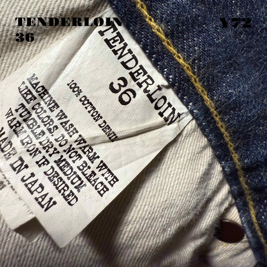 TENDERLOIN - 人気品! TENDERLOIN デニム パンツ XXX TENDERLOIN - 人気品! TENDERLOIN デニム パンツ XXX