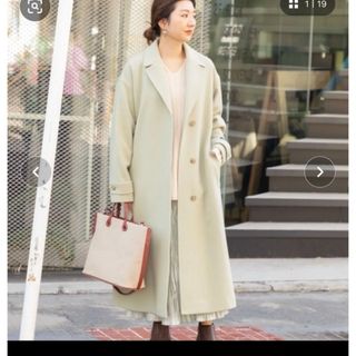 L'or ロングコート Geelong wool long coat ジャケット/アウター L'or ロングコート Geelong wool long coat ジャケット/アウター