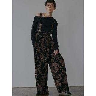 Ameri(アメリ)の「SPANGLE LACE ROMPERS(サロペット Ameri(アメリ)の「SPANGLE LACE ROMPERS(サロペット