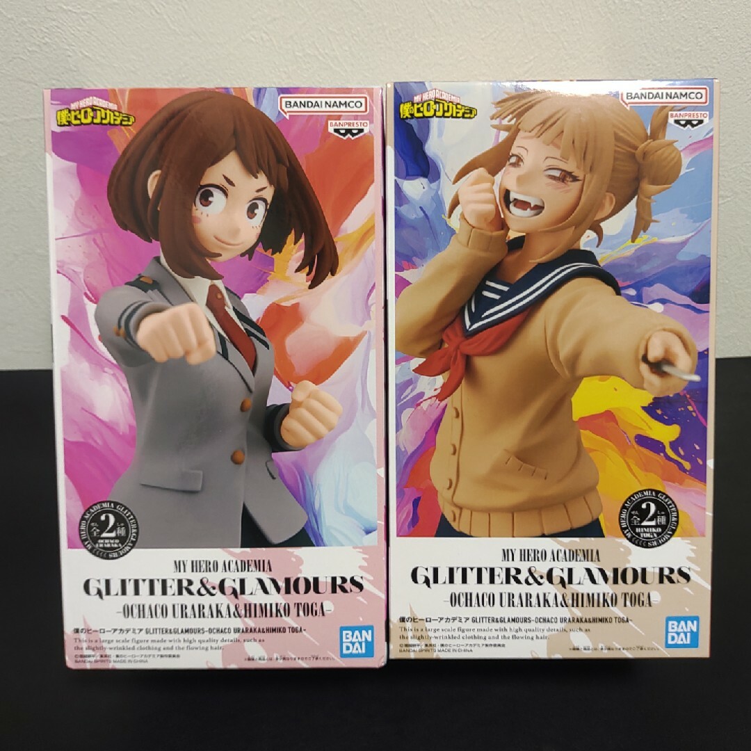 BANDAI - GLITTER&GLAMOURS ヒロアカ 麗日お茶子 トガヒミコ BANDAI - GLITTER&GLAMOURS ヒロアカ 麗日お茶子 トガヒミコ