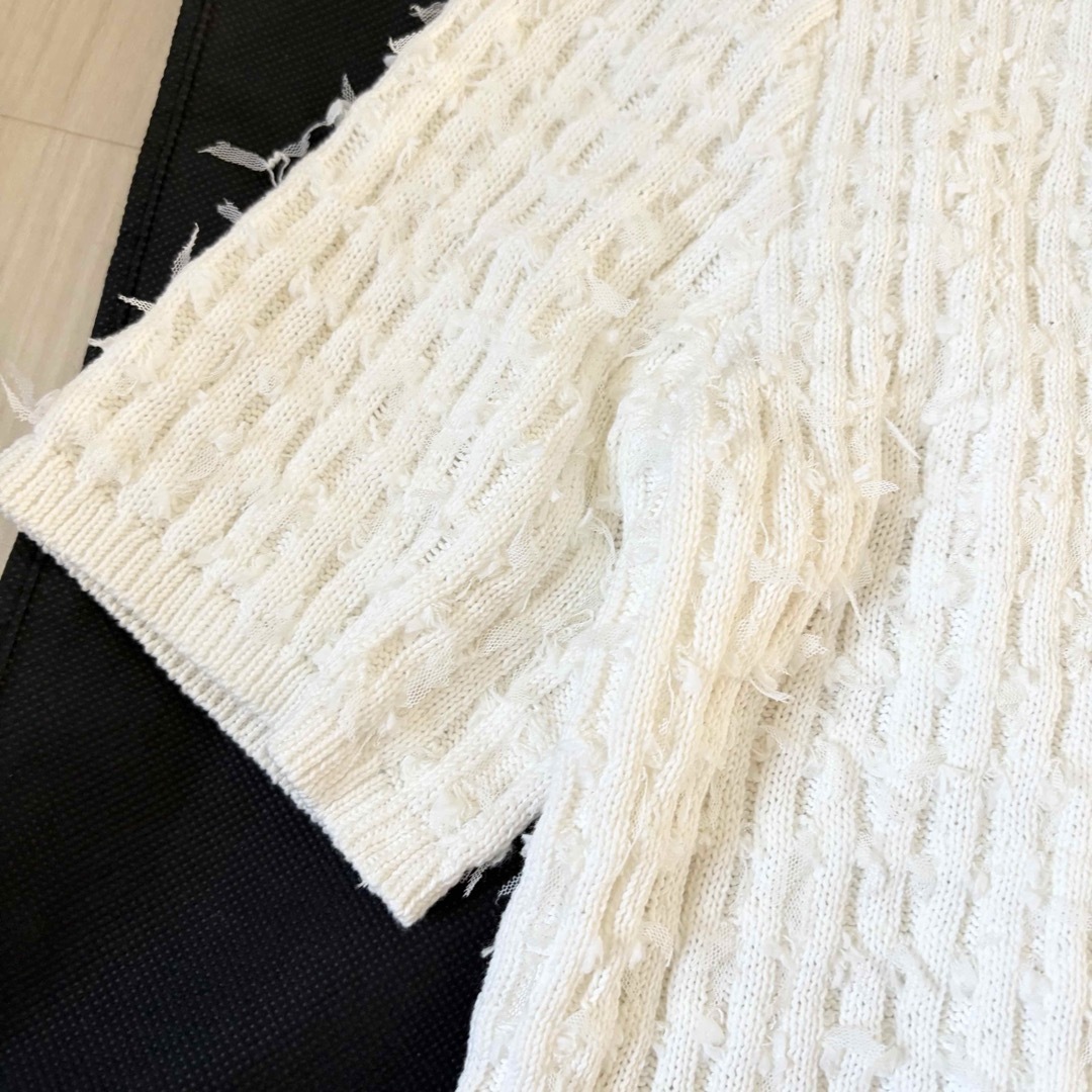René - ルネ Rene 6422020 ニットジャケット 半袖カーディガン René - ルネ Rene 6422020 ニットジャケット 半袖カーディガン