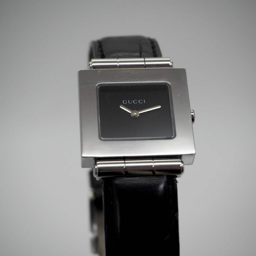 GUCCI - 119 GUCCI レディース腕時計 スクエア 600J シルバー GUCCI - 119 GUCCI レディース腕時計 スクエア 600J シルバー