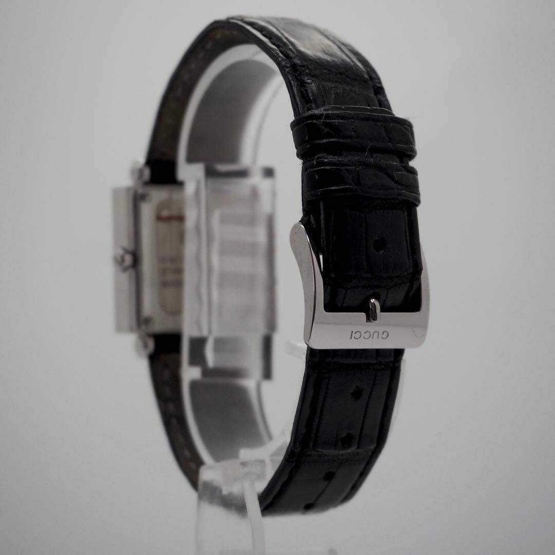 GUCCI - 119 GUCCI レディース腕時計 スクエア 600J シルバー GUCCI - 119 GUCCI レディース腕時計 スクエア 600J シルバー