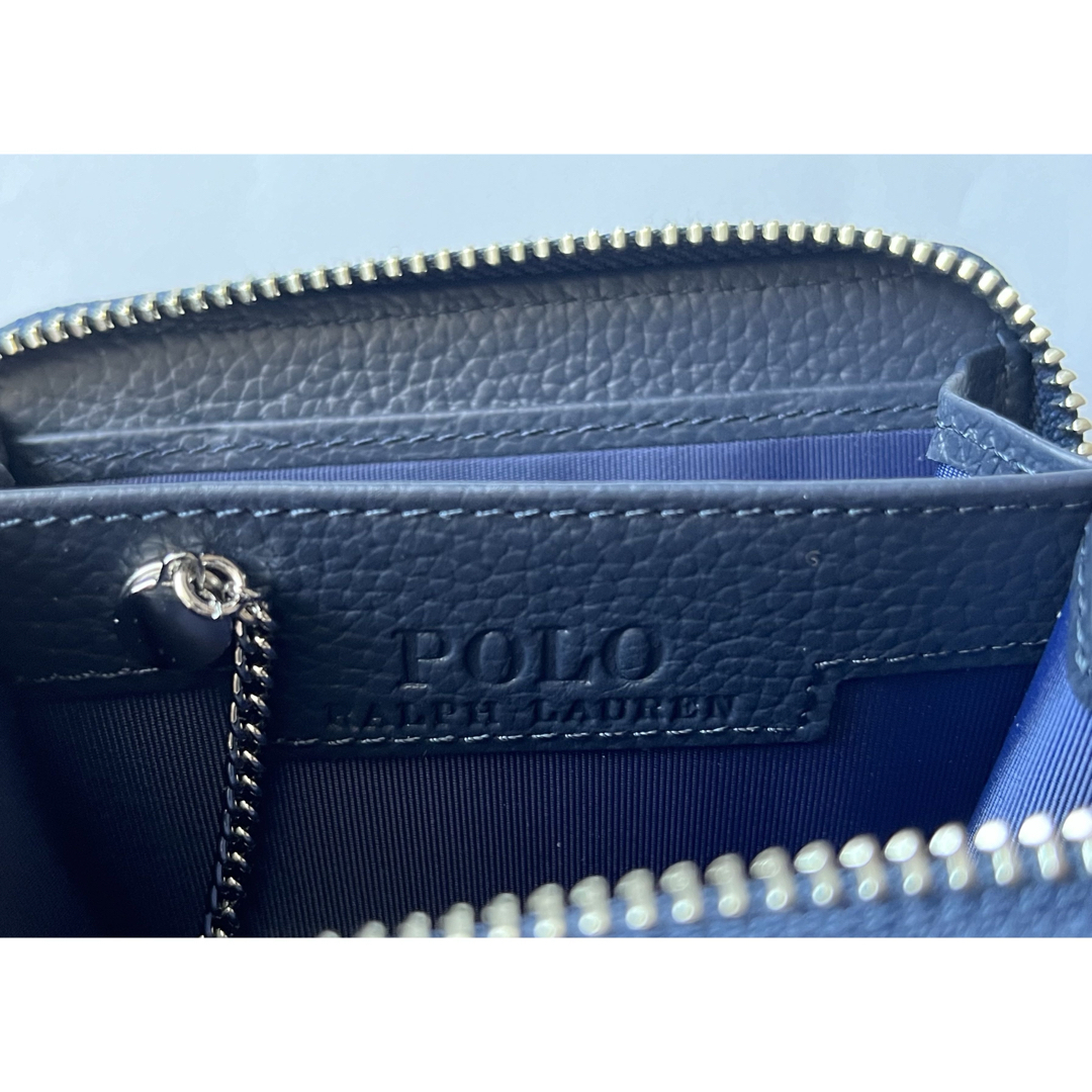 新品 ポロラルフローレン 長財布 コインケースセットメンズ 牛革 新品 ポロラルフローレン 長財布 コインケースセットメンズ 牛革