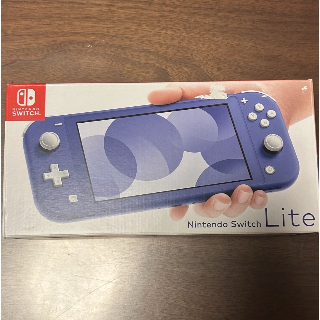 箱付き】任天堂スイッチライト switch lite ブルー 箱付き】任天堂スイッチライト switch lite ブルー