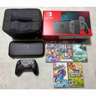ニンテンドースイッチ(Nintendo Switch)のnintendo switch 本体　スイッチ　ソフト　ボックスセット(家庭用ゲーム機本体)