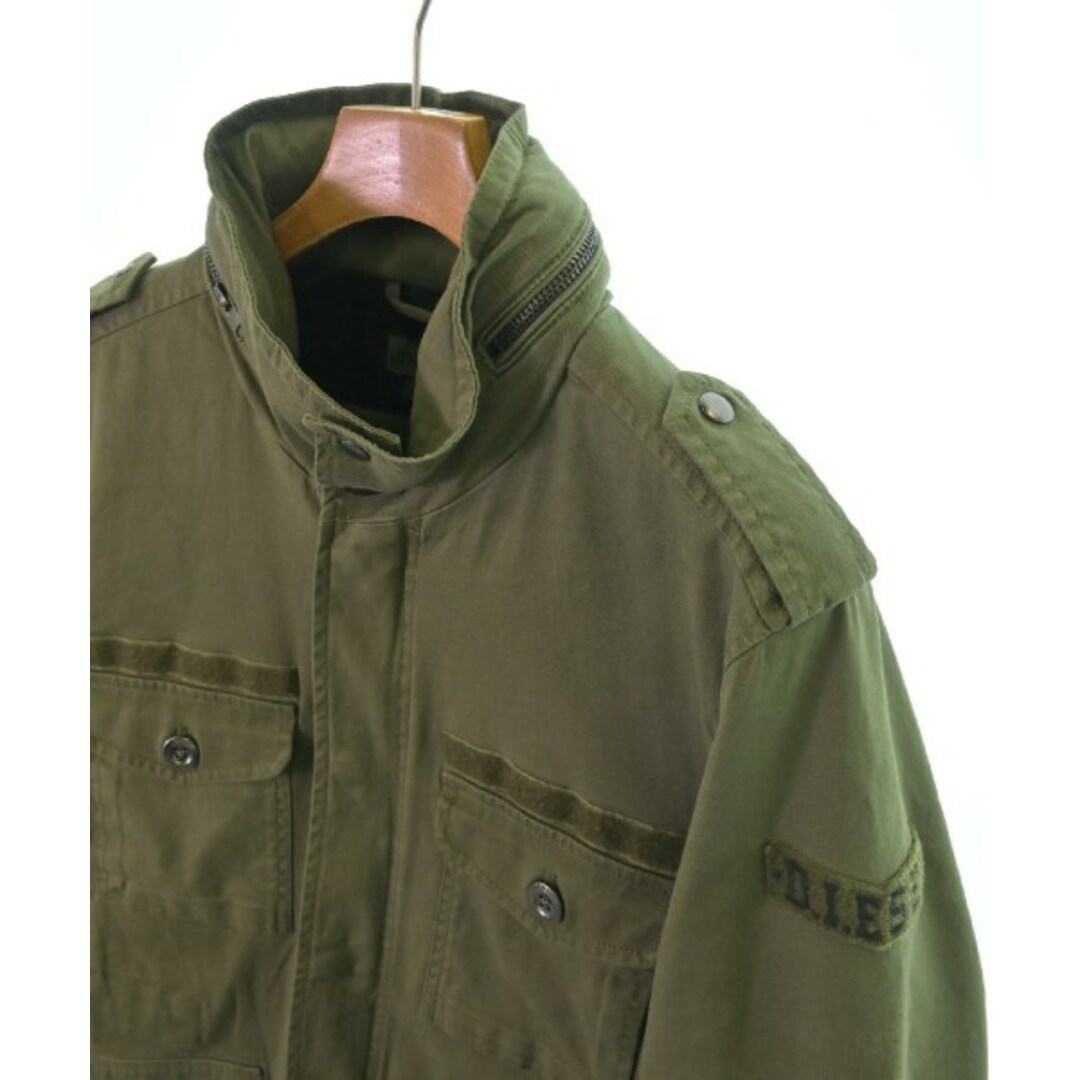 DIESEL - DIESEL ディーゼル ミリタリーブルゾン M カーキ DIESEL - DIESEL ディーゼル ミリタリーブルゾン M カーキ