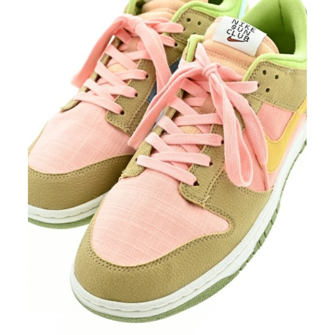 NIKE - NIKE ナイキ スニーカー 30cm ベージュ系xピンクx黄緑等 NIKE - NIKE ナイキ スニーカー 30cm ベージュ系xピンクx黄緑等