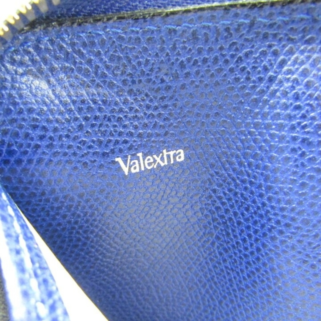 ヴァレクストラ Valextra ラウンドジップ長財布 ロイヤルブルー ヴァレクストラ Valextra ラウンドジップ長財布 ロイヤルブルー