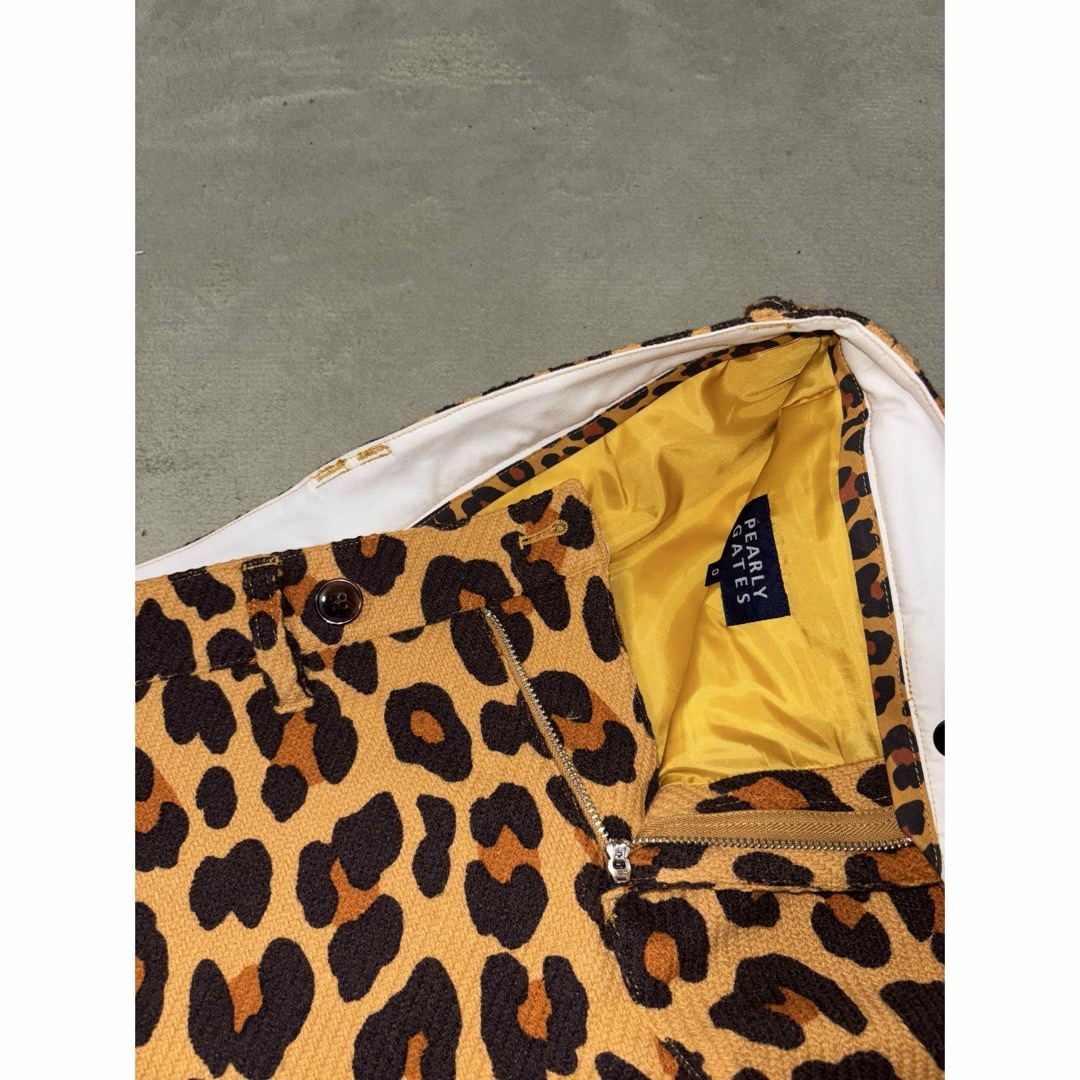 美品)パーリーゲイツ、レオパード柄、ヒョウ柄シリーズ 美品)パーリーゲイツ、レオパード柄、ヒョウ柄シリーズ