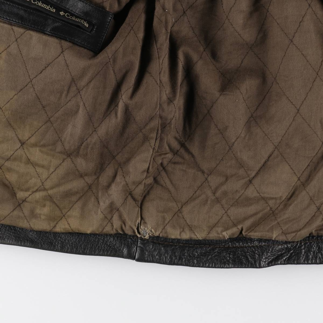 Columbia - 古着 コロンビア Columbia レザーコート メンズXL Columbia - 古着 コロンビア Columbia レザーコート メンズXL