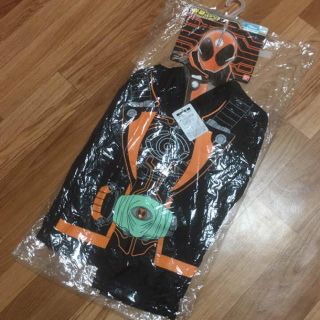 バンダイ(BANDAI)の新品未使用 仮面ライダー ゴースト 変身スーツ パーカー パンツ ズボン 120(Tシャツ/カットソー)