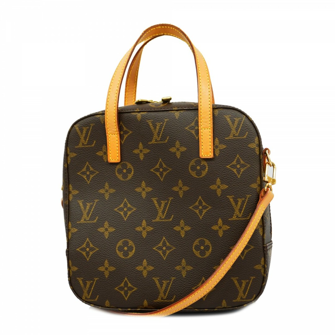 LOUIS VUITTON - ★SALE【5ab0375】ルイヴィトン ハンドバッグ モノグラム スポンティーニ M47500 ブラウン【中古】レディース