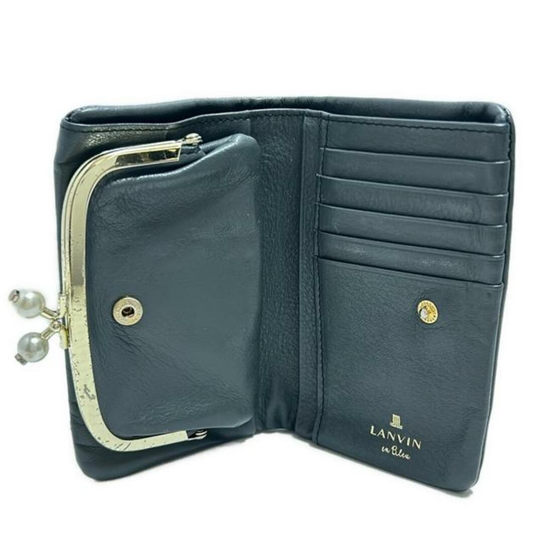 LANVIN en Bleu - LANVIN en Bleu(ランバンオンブルー) 2つ折り LANVIN en Bleu - LANVIN en Bleu(ランバンオンブルー) 2つ折り
