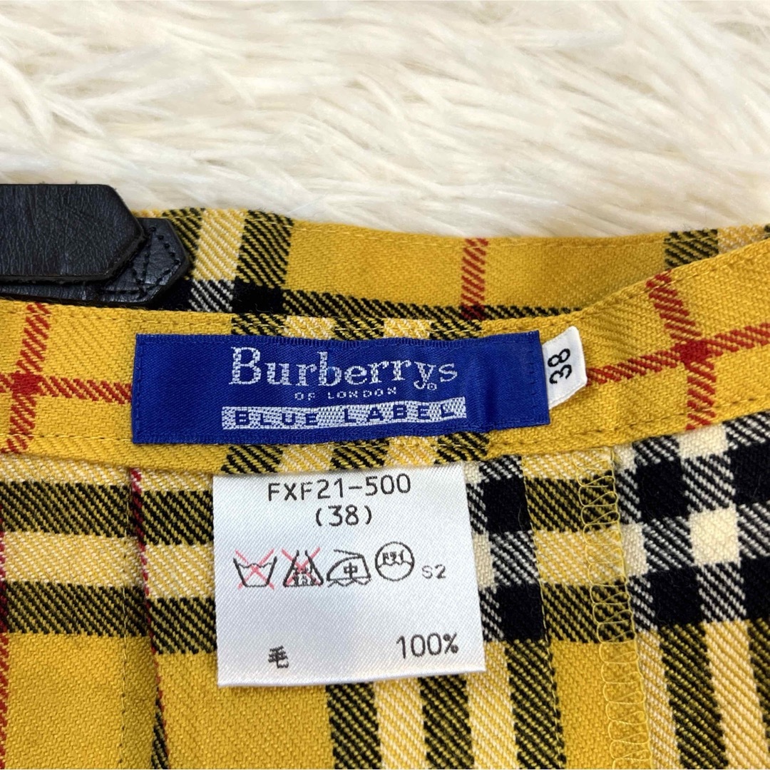 BURBERRY BLUE LABEL チェックミニスカート 安室奈美恵 y2k BURBERRY BLUE LABEL チェックミニスカート 安室奈美恵 y2k