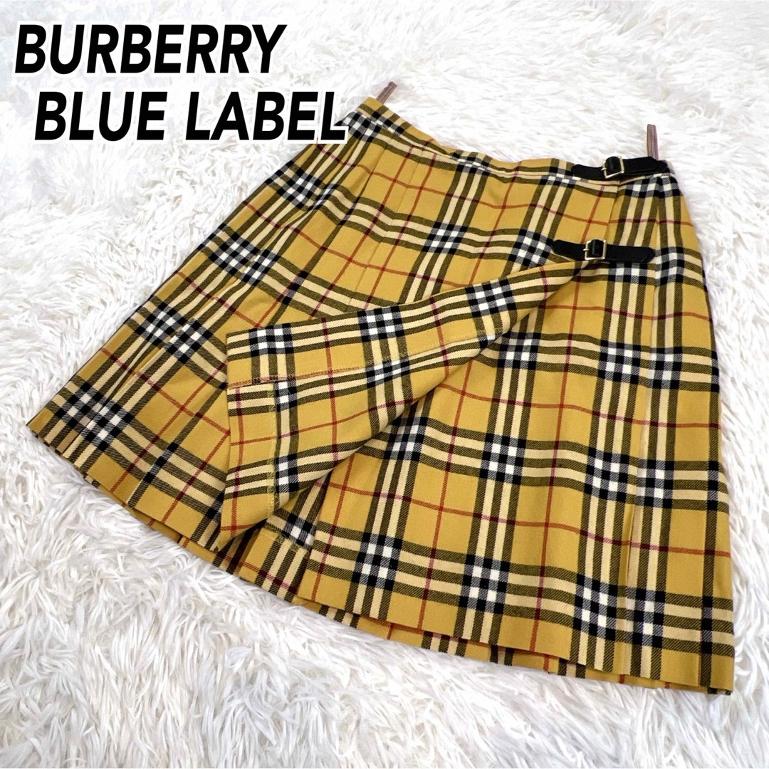 BURBERRY BLUE LABEL チェックミニスカート 安室奈美恵 y2k BURBERRY BLUE LABEL チェックミニスカート 安室奈美恵 y2k