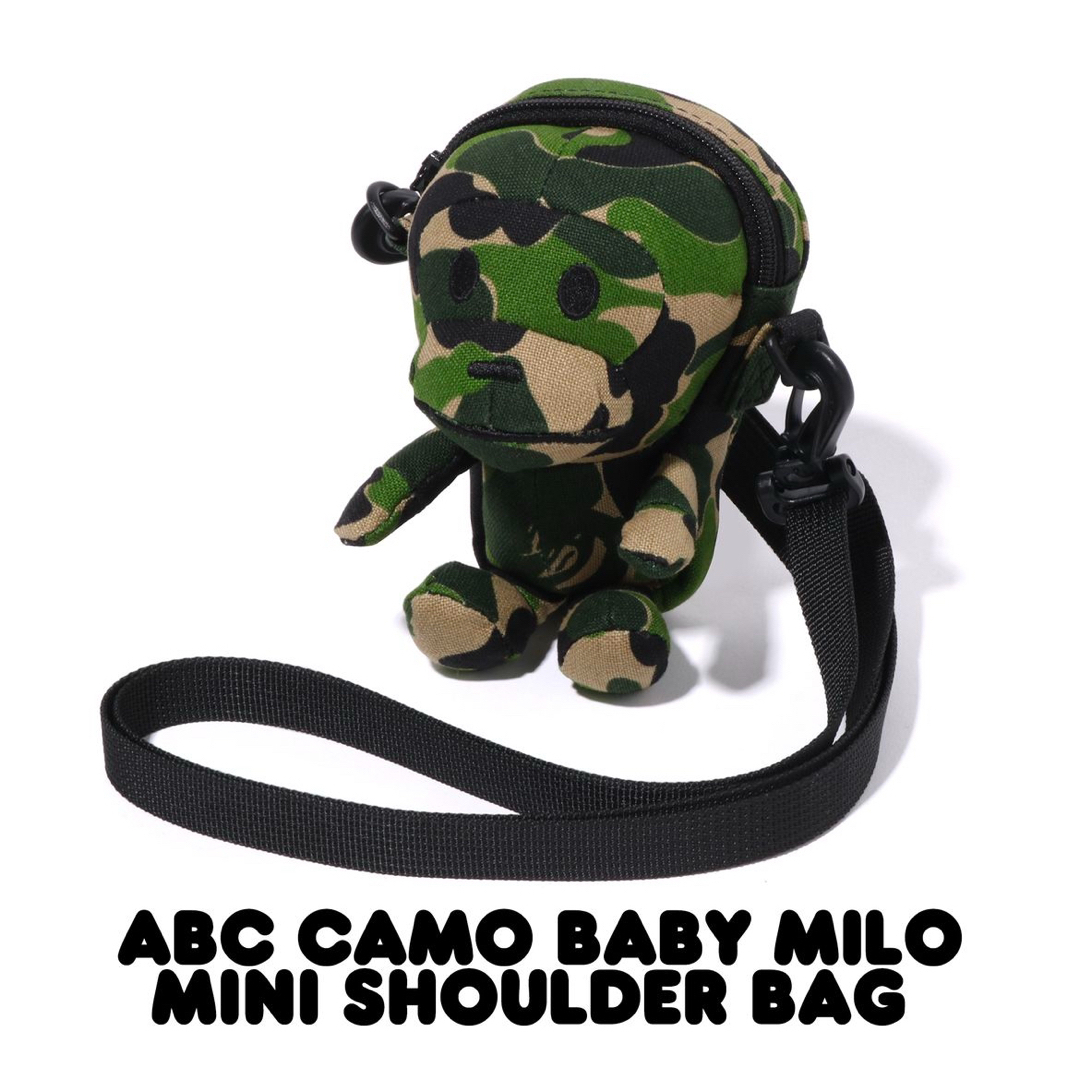 トートバッグ A BATHING APE - ABC CAMO BABY MILO MINI SHOULDER BAG