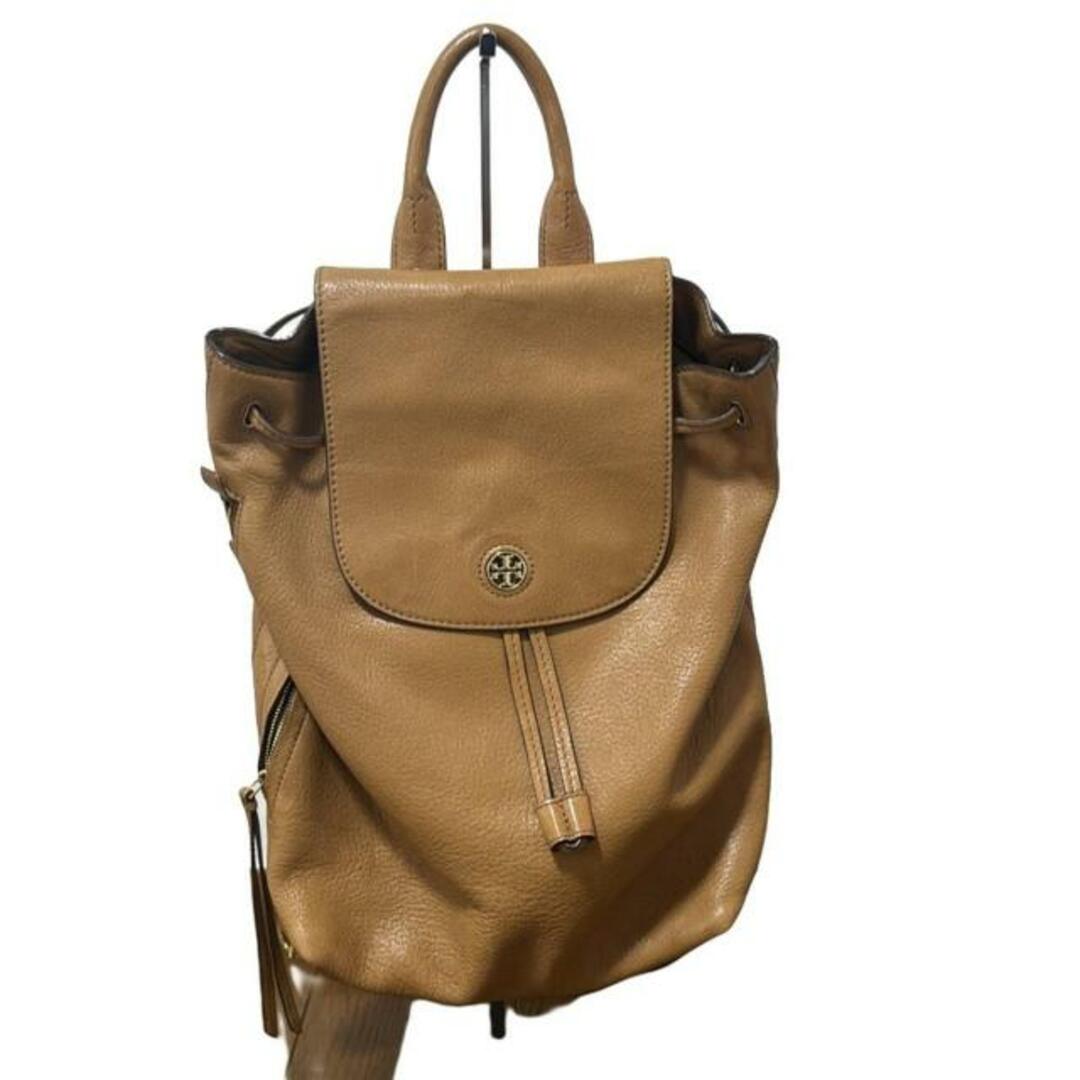 TORY BURCH(トリーバーチ) リュックサック新品同様 - ブラウン TORY BURCH(トリーバーチ) リュックサック新品同様 - ブラウン