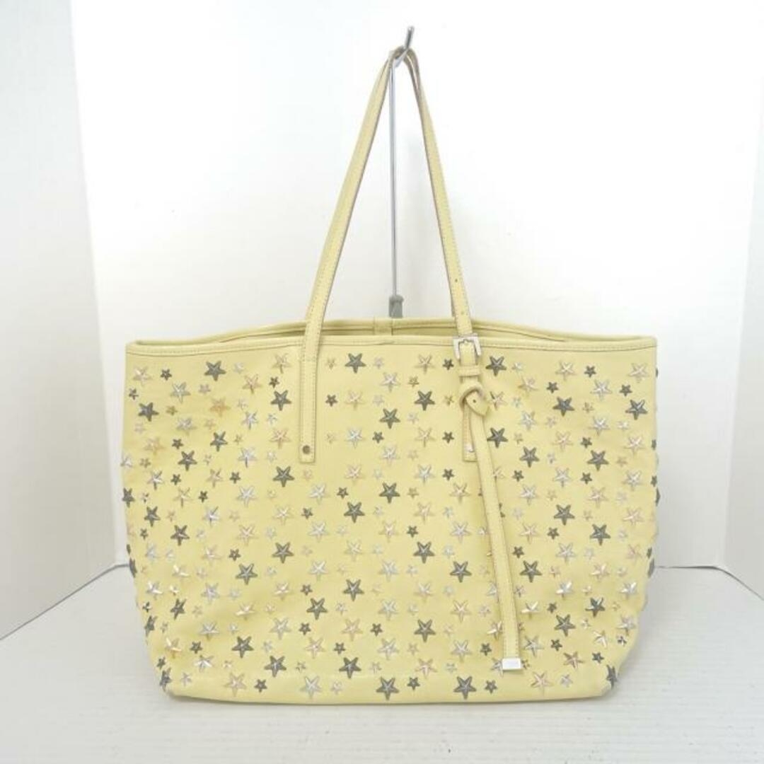 JIMMY CHOO(ジミーチュウ) トートバッグ サシャ イエロー JIMMY CHOO(ジミーチュウ) トートバッグ サシャ イエロー
