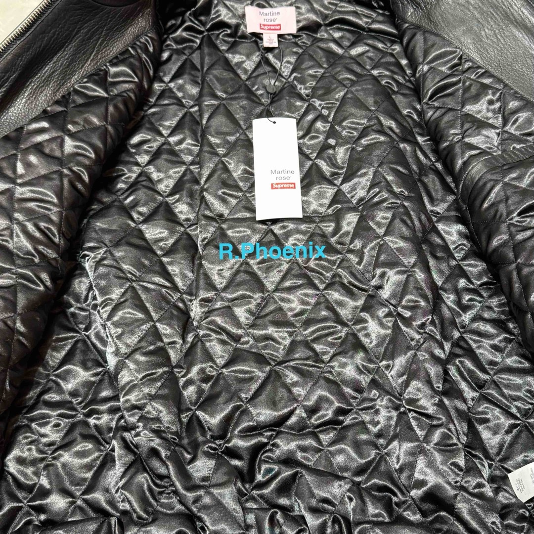 Supreme - 【Supreme × Martine Rose】 Leather Jacketの通販 by Supreme - 【Supreme × Martine Rose】 Leather Jacketの通販 by