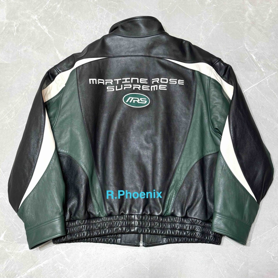 Supreme - 【Supreme × Martine Rose】 Leather Jacketの通販 by Supreme - 【Supreme × Martine Rose】 Leather Jacketの通販 by