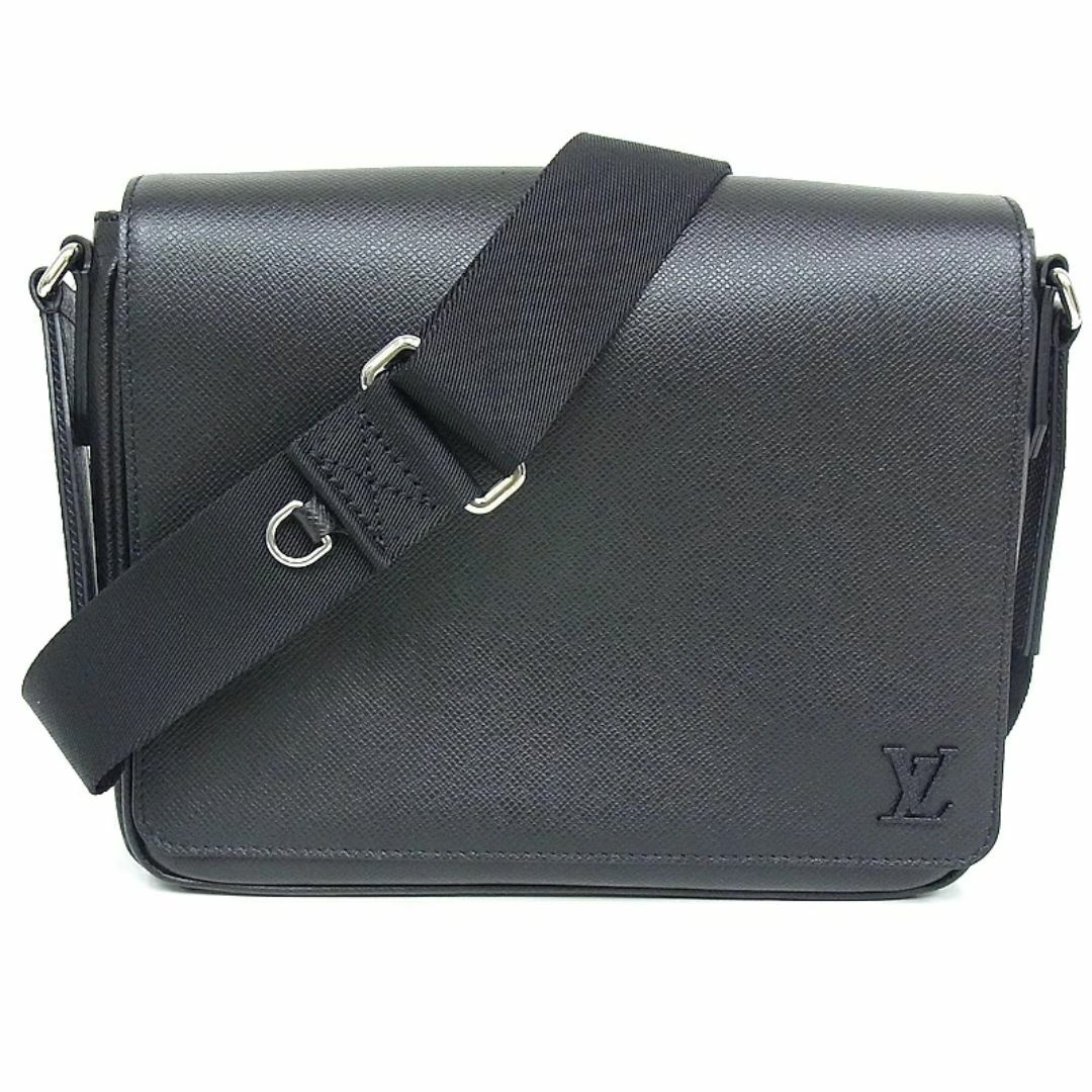 LOUIS VUITTON - ルイヴィトン　LOUIS VUITTON　タイガ ディストリクトPM NV3　M30850 ショルダーバッグ　斜めがけ　ブラック　ノワール