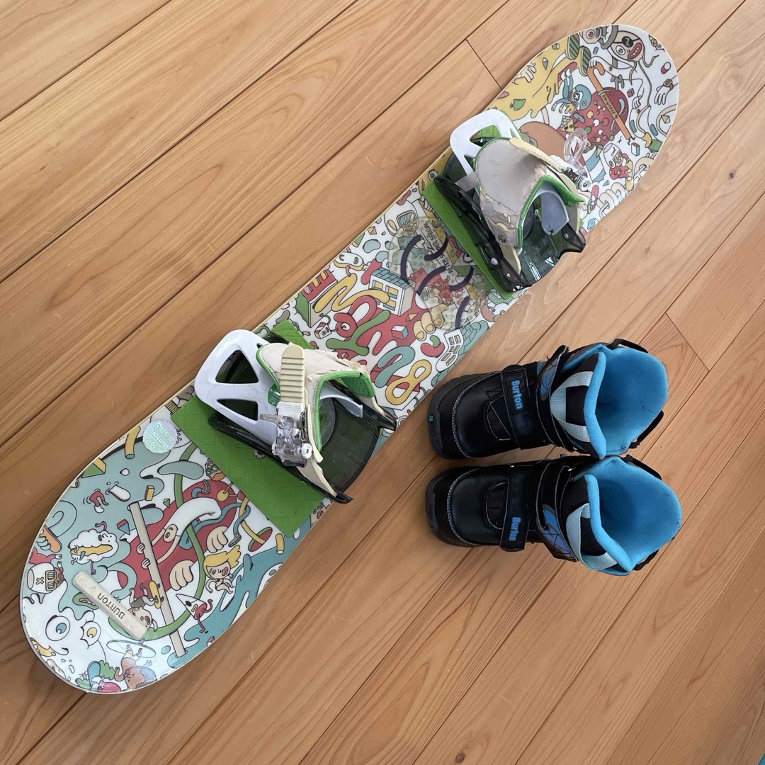 BURTON アフタースクール100cm 3点セット スノーボード BURTON アフタースクール100cm 3点セット スノーボード