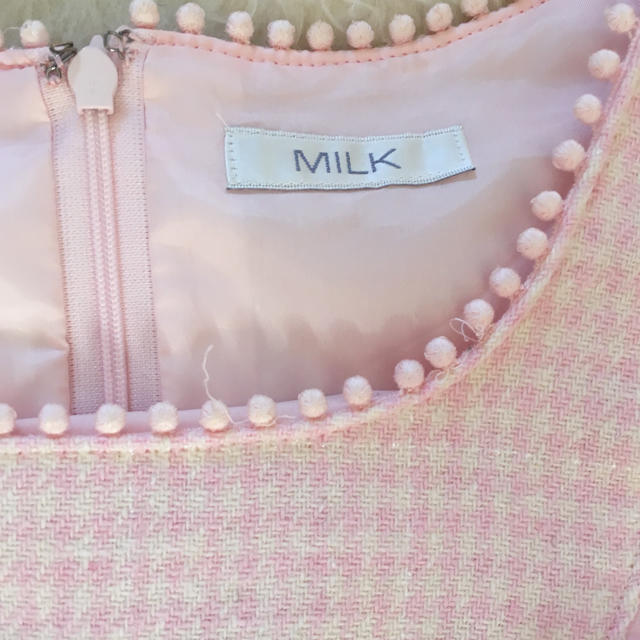 MILK(ミルク)のMILK ワンピース レディースのワンピース(ひざ丈ワンピース)の商品写真