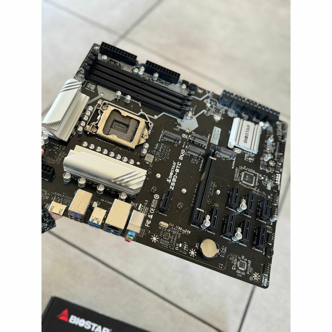 BIOSTAR マザーボード TZ590-BTC DUO VER. 5.0