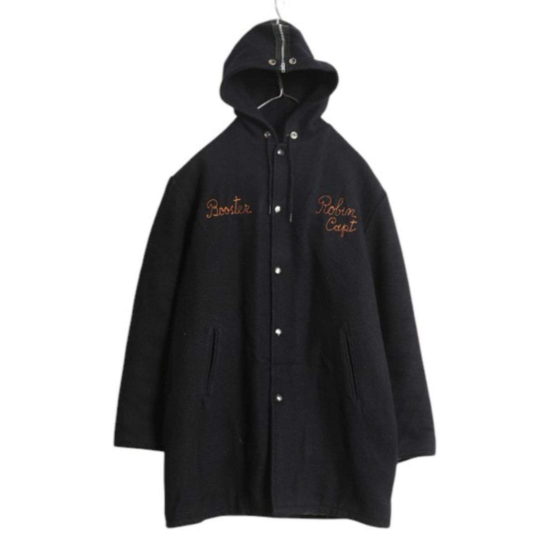60s USA製 ☆ EMPIRE ウール ロング スタジャン メンズ S 古着 60s USA製 ☆ EMPIRE ウール ロング スタジャン メンズ S 古着