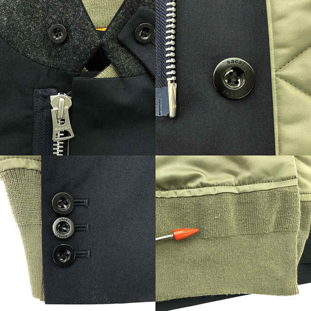 sacai - sacai / サカイ | 2023AW | Suiting x Nylon Twill sacai - sacai / サカイ | 2023AW | Suiting x Nylon Twill