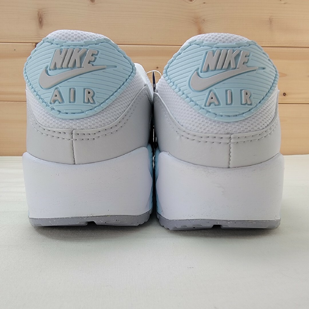 NIKE - ナイキ ウィメンズ エアマックス90 アイスブルー 22.5 NIKE - ナイキ ウィメンズ エアマックス90 アイスブルー 22.5