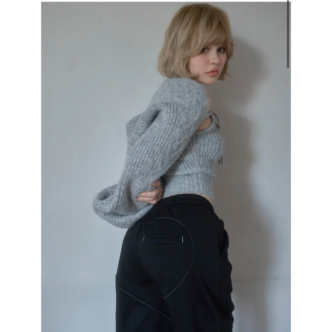 andmary アンドマリー Heart hip sweat pants andmary アンドマリー Heart hip sweat pants