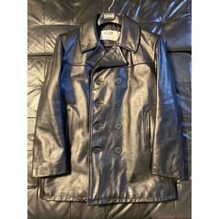 schott - 【美品 稀少XL】ショットメルトンウール Pコート 裏地 schott - 【美品 稀少XL】ショットメルトンウール Pコート 裏地
