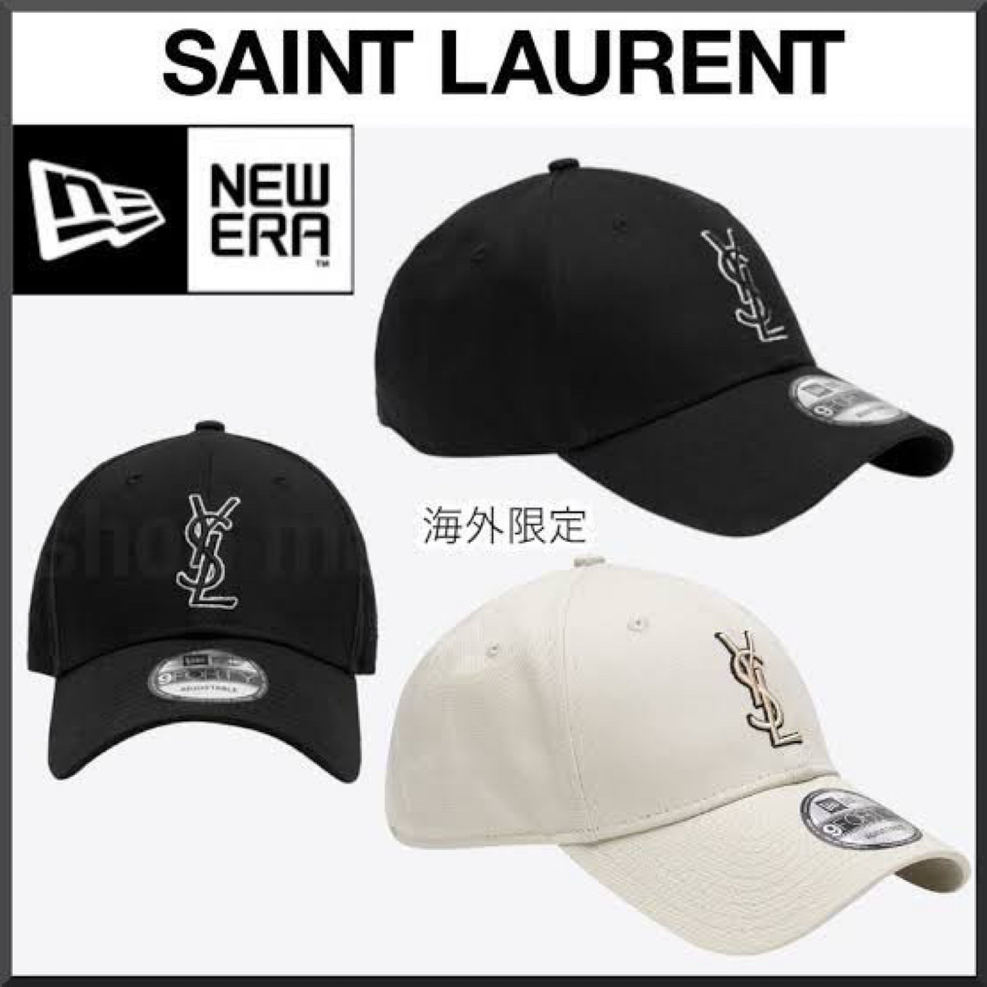 Yves Saint Laurent - Saint Laurent New Era キャップ サン Yves Saint Laurent - Saint Laurent New Era キャップ サン