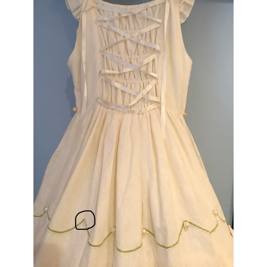 mon petit loulou ドール JSK 生成り