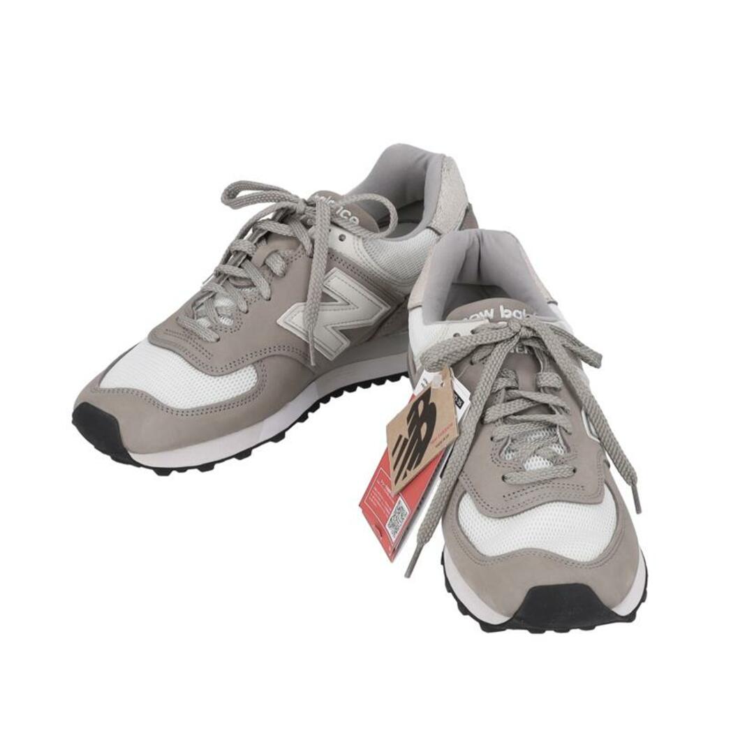 new balance ニューバランス/ベージュ×ホワイト27.5/Aランク/20【中古】スニーカー
