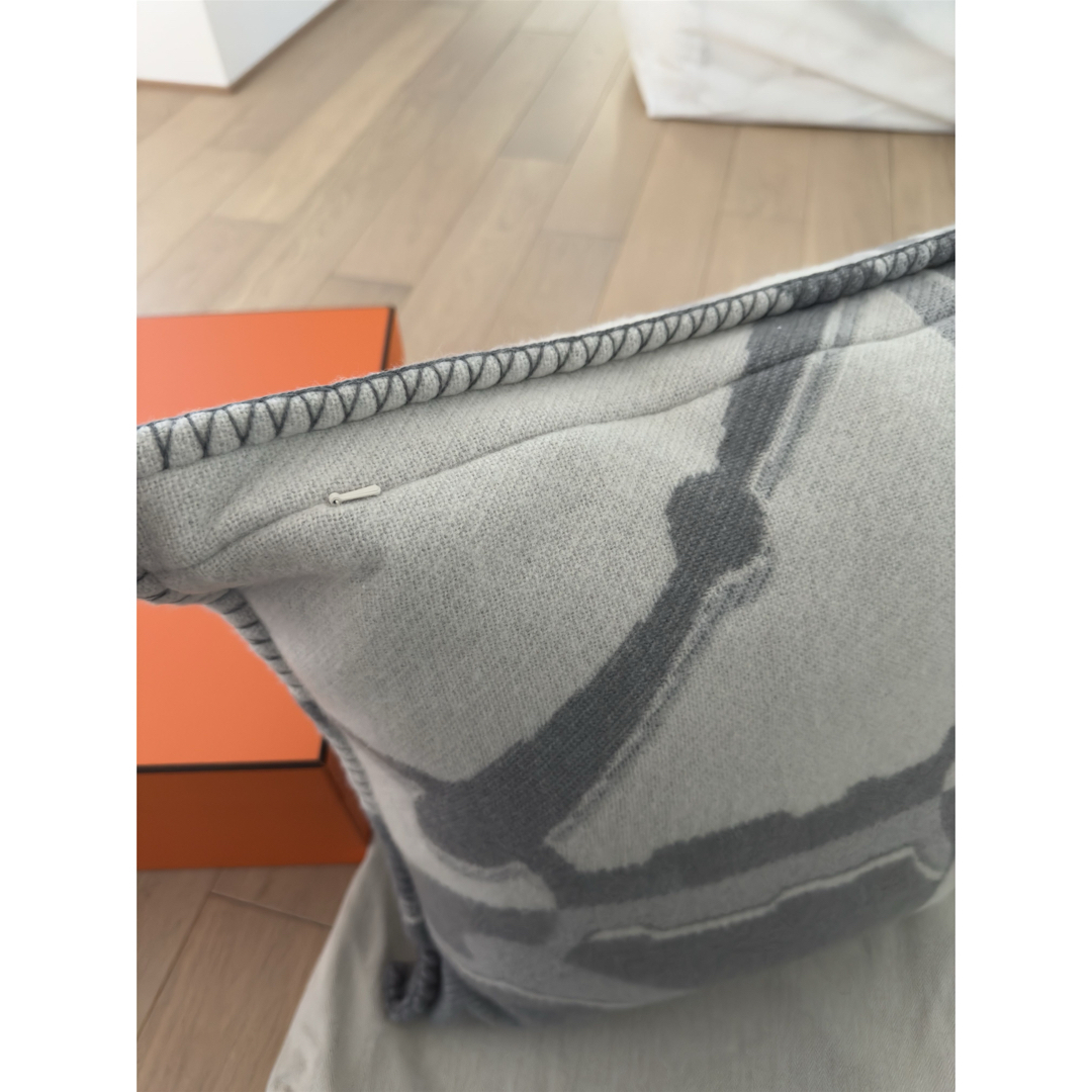 HERMES - HERMES エルメス/タッタソール/クッション 新品未 HERMES - HERMES エルメス/タッタソール/クッション 新品未