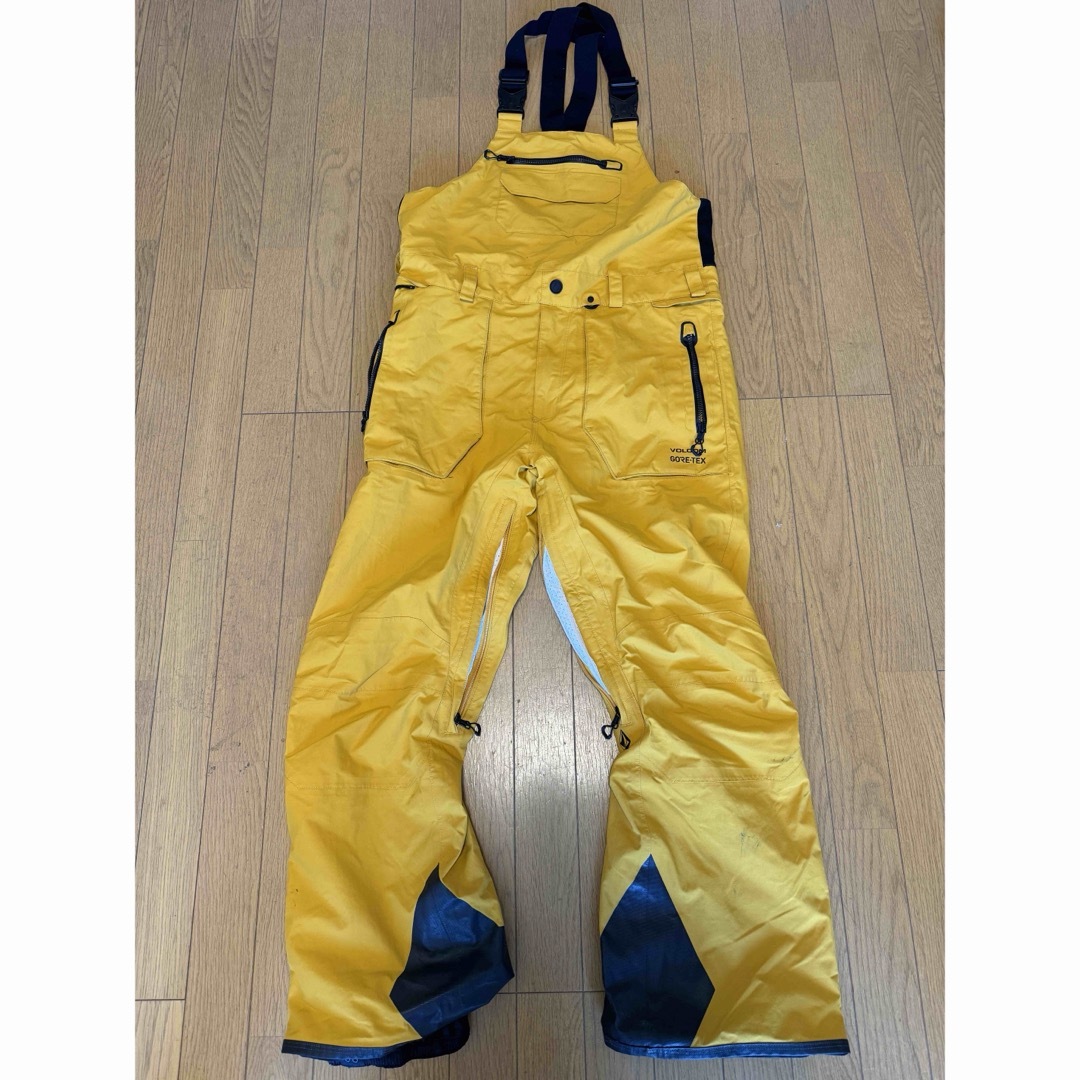 VOLCOM GORE-TEX イエロースノーボードウェア VOLCOM GORE-TEX イエロースノーボードウェア
