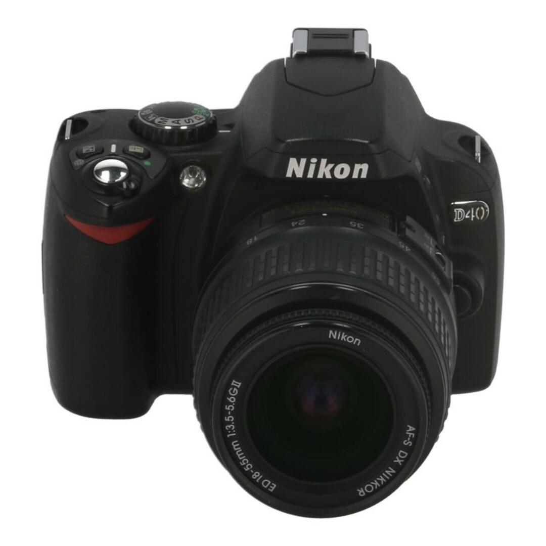 Nikon ニコン/デジタル一眼/D40 レンズキット/2124827/Bランク Nikon ニコン/デジタル一眼/D40 レンズキット/2124827/Bランク