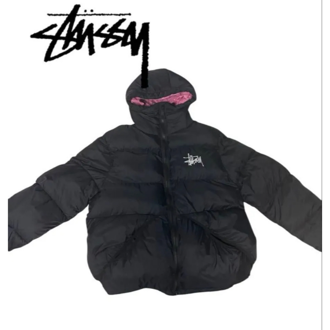 STUSSY - STUSSY ダウンジャケット 黒 800フィルの通販 by ぶ STUSSY - STUSSY ダウンジャケット 黒 800フィルの通販 by ぶ