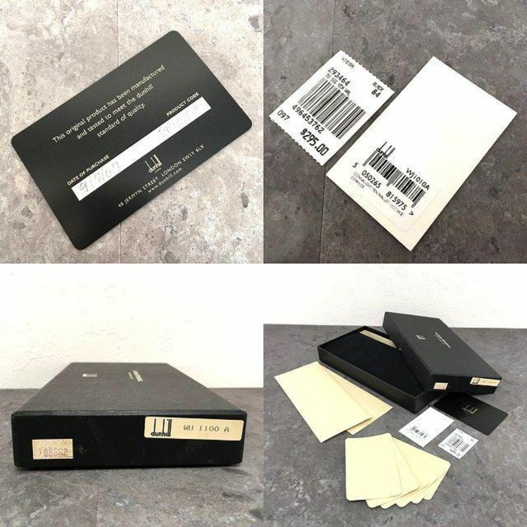 ☆送料込み☆ 未使用品 dunhill 長財布 ブラック レザー ギフト ☆送料込み☆ 未使用品 dunhill 長財布 ブラック レザー ギフト