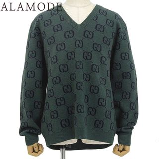 GUCCI(ニット/セーター ・ グリーン・カーキ/緑色系)のフリマ GUCCI(ニット/セーター ・ グリーン・カーキ/緑色系)のフリマ